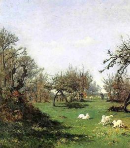 Spring in Pont Aven by William Lamb Picknell