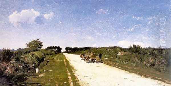 Road to Concarneau 1880 - view 1