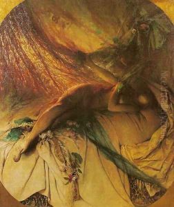 Bacchante by Witold Pruszkowski