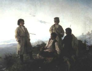 When Morning Dawn is Breaking by Witold Pruszkowski