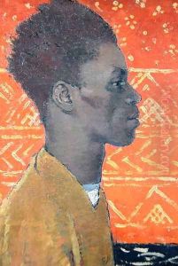 Negro in Profile Portrait of Henry Thomas 1934-35 by Glyn Warren Philpot