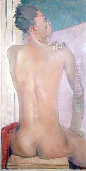 Back View of a Negro Sitting, 1937 - view 1