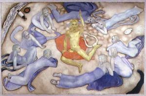 Apollo Instructing the Muses, c.1920
