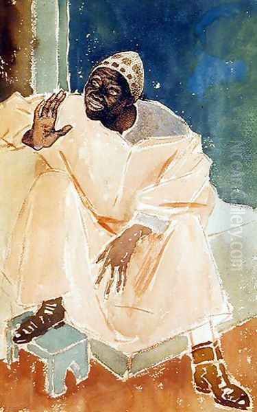 Seated Moroccan, 1936 - view 1