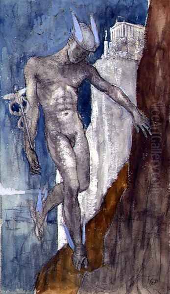 Hermes Descending - view 1