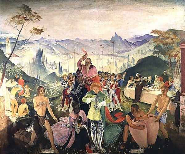 The Threefold Epiphany, 1929 - view 1
