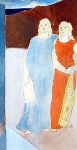 Two Muses at the Tomb of a Poet, 1937