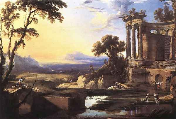 Landscape with Ruins - view 1
