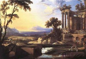 Landscape with Ruins by Pierre Patel