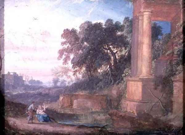 Rest on Flight into Egypt - view 1