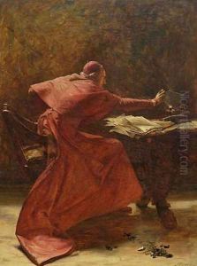 Cardinal Burning Papers by John Pettie