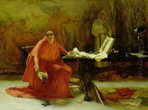 A State Secret, 1874 by John Pettie
