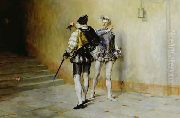 The Commencement of the Quarrel - view 1