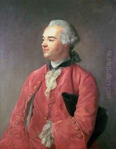 Portrait of Jacques Cazotte 1719-92 c.1760-65 by Jean-Baptiste Perroneau