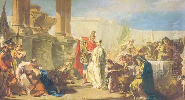 Polyxenes Sacrificing to the Gods of Achilles - view 1