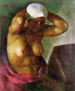 After the Bath 1924 by Karoly Patko
