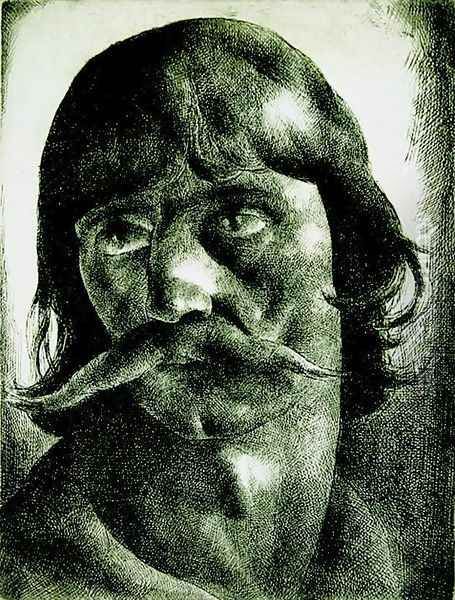 A Szeklers Head I A Kurucs Head 1925 - view 1