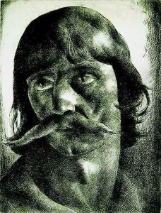 A Szeklers Head I A Kurucs Head 1925 by Karoly Patko
