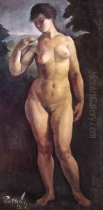 Nude 1921 by Karoly Patko