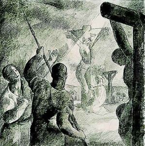 Golgotha 1924 by Karoly Patko