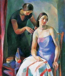 Before the Bath 1929 by Karoly Patko