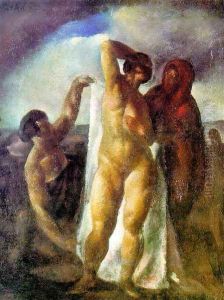 After the Bath 1923 by Karoly Patko