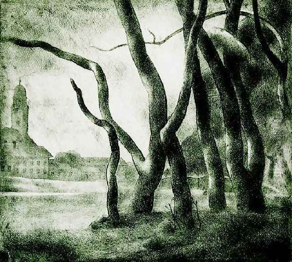 Nagybanya Landscape 1924 - view 1