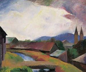 Felsobanya Landscape 1925