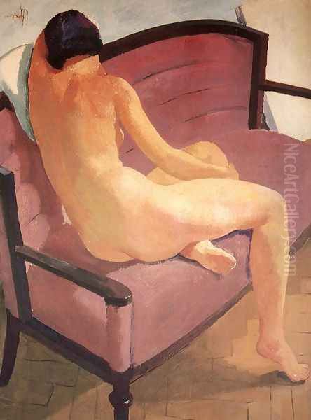 Sitting Nude, Back View c. 1931 - view 1