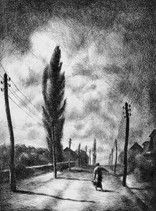 Country Road c. 1928 by Karoly Patko