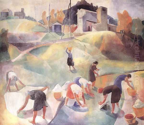 Washer-women 1930 - view 1