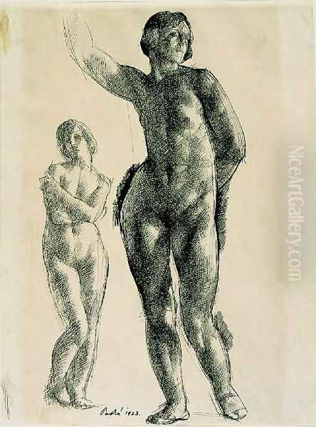 Nude Study 1923 - view 1
