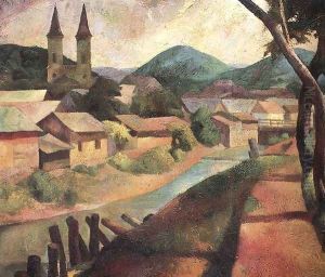 View of Felsobanya 1925