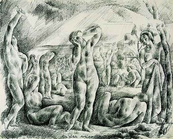 Sketch for Niobe 1923 - view 1