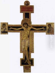 Crucifix (2) 1240s by Giunta Pisano