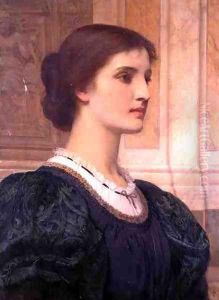 Portrait of Kate Dickens, wife of the artist