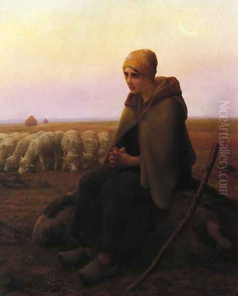 A Resting Shepherdess - view 1