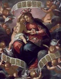 Madonna of the Rosary by Giovanni Battista Paggi