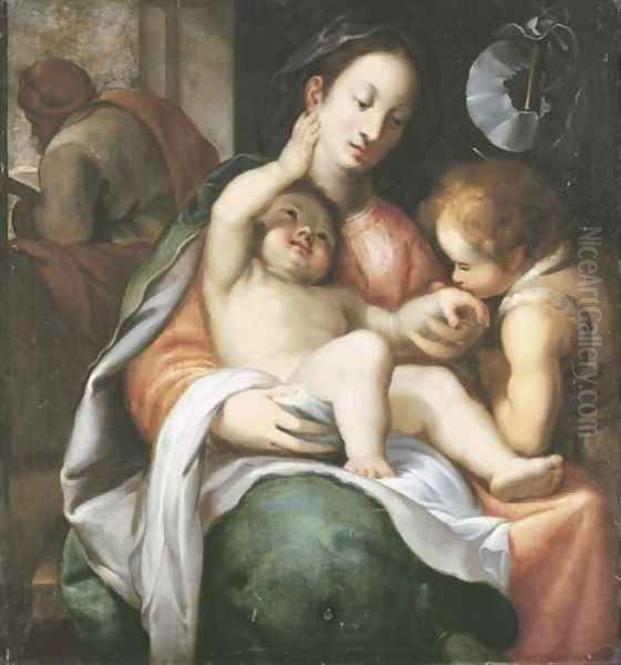 The Holy Family with the Infant Saint John the Baptist - view 1