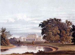 Frogmore, Windsor from Pynes Royal Residences, 1818 by William Henry Pyne