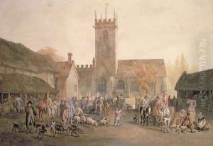 Bedford Pig Market by William Henry Pyne
