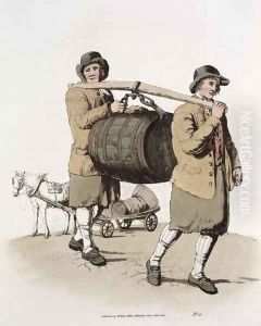 Brewers, from Costume of Great Britain published by William Miller, 1805