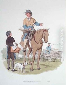 The Butcher, from The Costume of Great Britain, published 1805