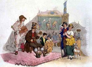 Country Fair, from Costume of Great Britain, published by William Miller, 1805 by William Henry Pyne