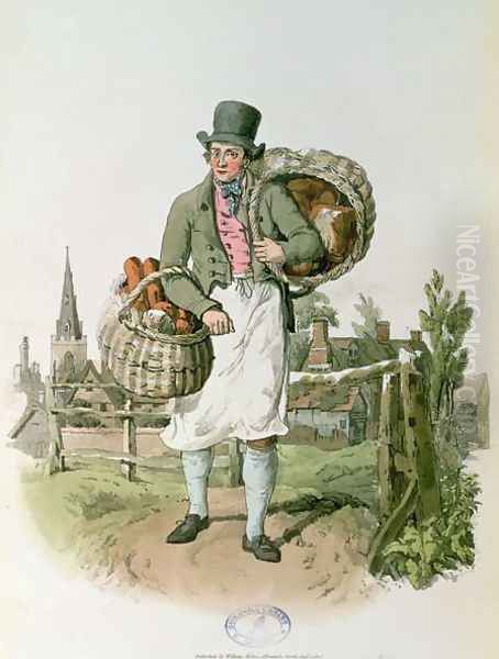 The Baker from,Costume of Great Britain - view 1