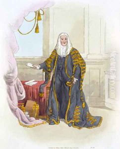 Speaker of the House of Commons, from Costume of Great Britain, published by William Miller, 1805 by William Henry Pyne
