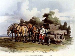 Grass Roller, from Costume of Great Britain, published by William Miller, 1805