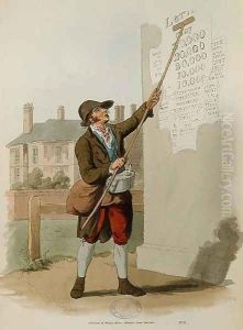 The Bill Sticker from Costume of Great Britain