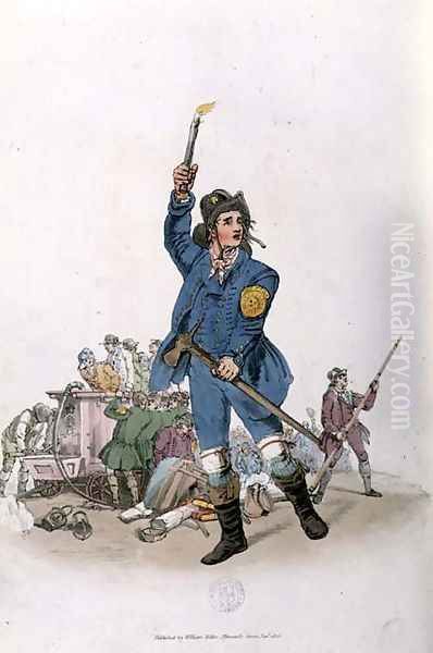 The Fireman, from Costume of Great Britain, 1805 - view 1