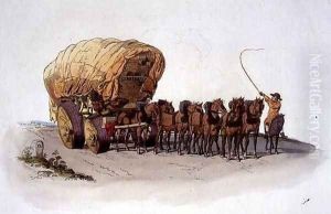 Wagon, from Costume of Great Britain, published by William Miller, 1805